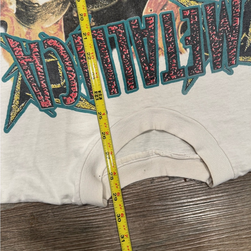 RARE VINTAGE Metallica 1996 Lollapalooza T-Shirt - Picture 13 of 15